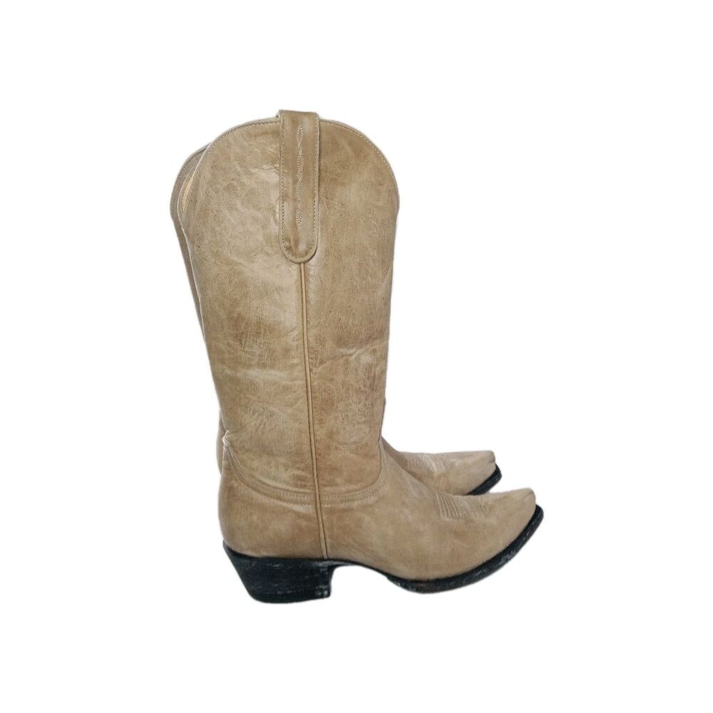 Idyllwind Western Boots Women's Size 9 B Snip Toe Beige Tan